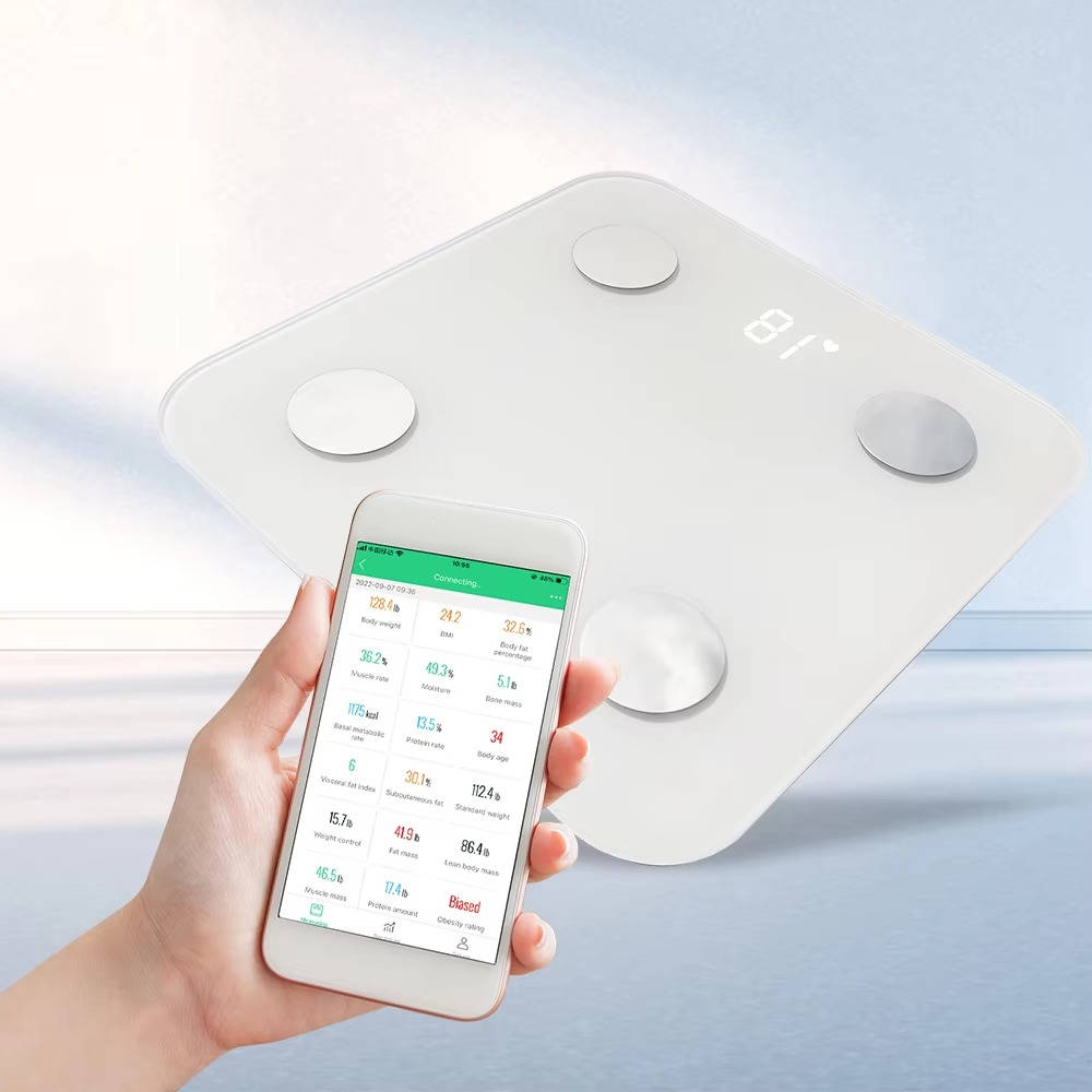 Havenholt Bluetooth Body Fat Scale with App and 14 Metrics