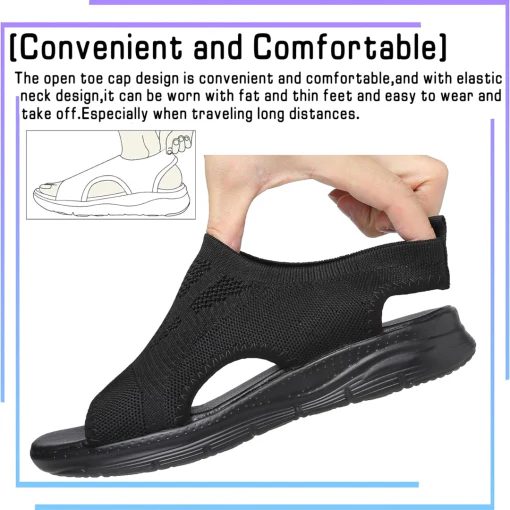 Havenholt Walking Sport Sandals with Cushioned Insoles