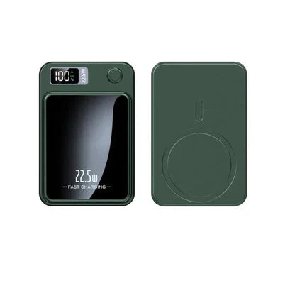 Magnetic Mini Power Bank 5000mAh Wireless Backup Charger