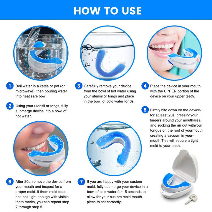 Havenholt Mouldable Anti-Snoring Mouthpiece with Adjustable Fit