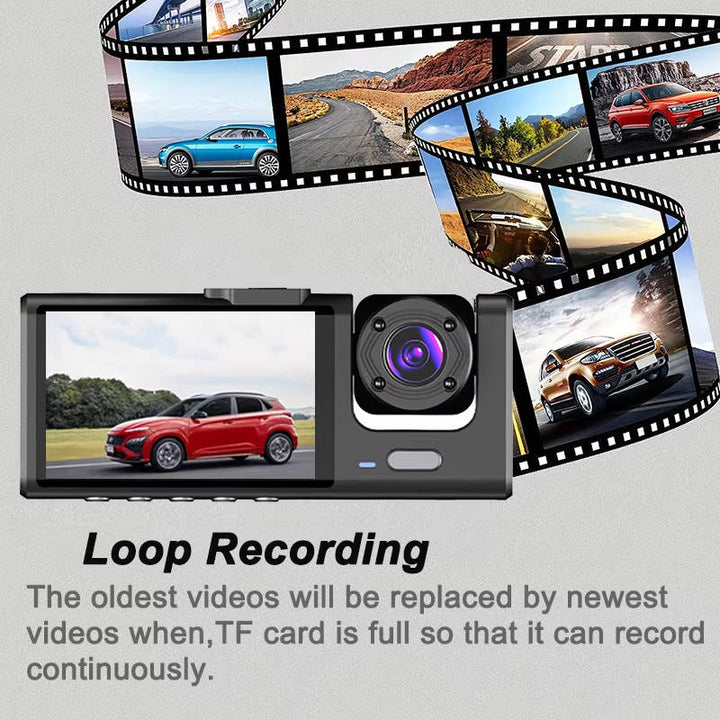 Havenholt Front and Rear Dash Cam with 2-Inch Screen
