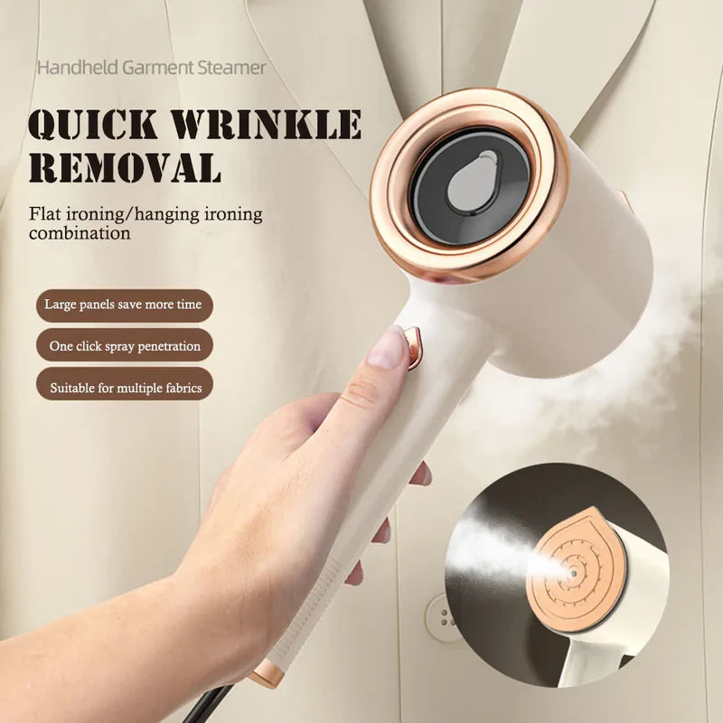 Mini Handheld Garment Steamer 33W, Portable Travel Steam Iron