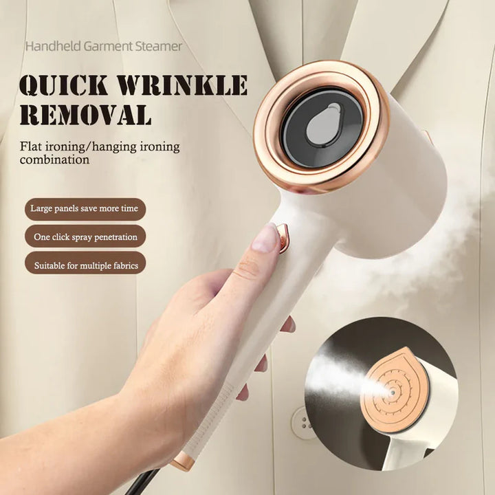 Mini Handheld Garment Steamer 33W, Portable Travel Steam Iron