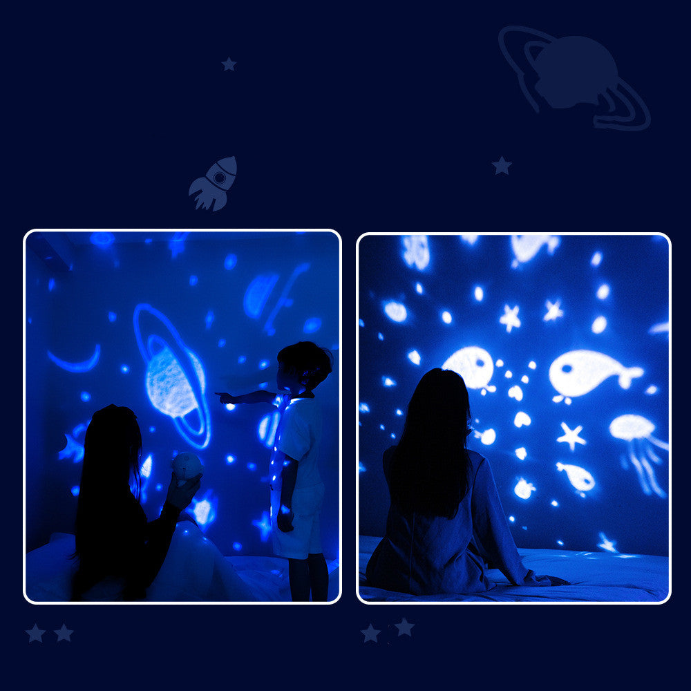 Astronaut Galaxy Star Projector Night Light for Bedrooms