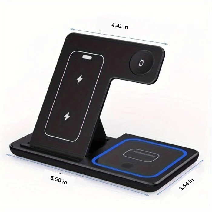 3 in 1 Wireless Induction Charger for Mobile Phones