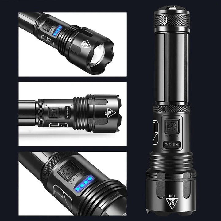 Waterproof military laser torch