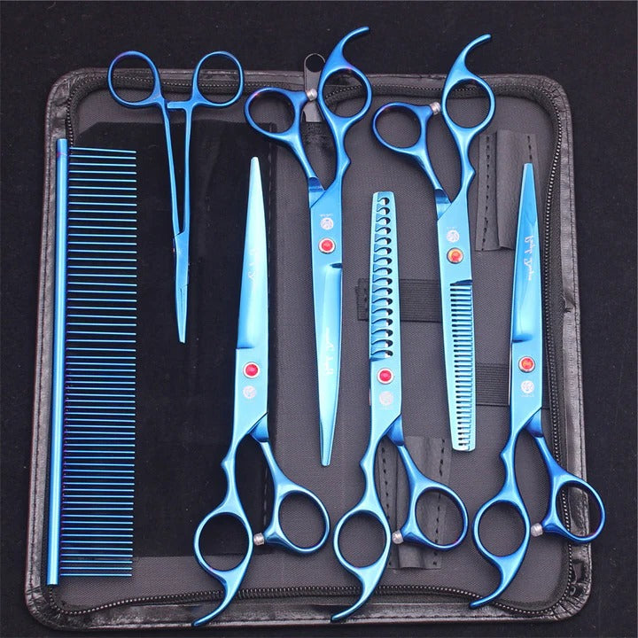 Professional dog grooming scissors