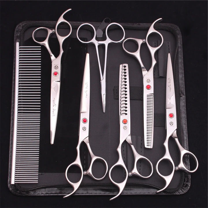 Professional dog grooming scissors