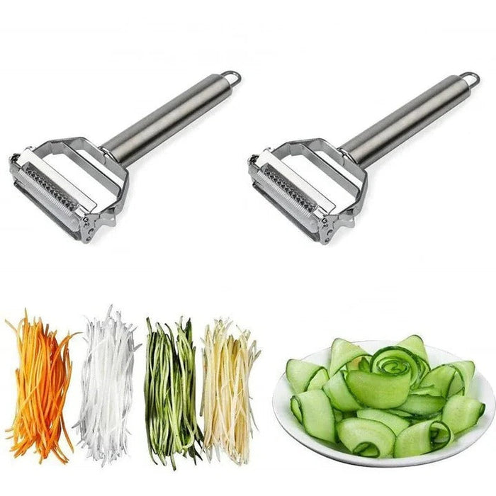 Ultra-Sharp Stainless Steel Multifunction Vegetable Slicer