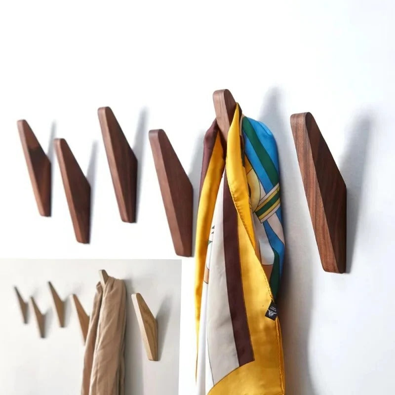 Wooden Coat Hook and Decorative Coat Holder