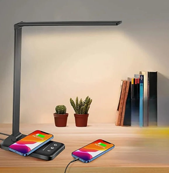 Havenholt Table Lamp with Wireless Charging