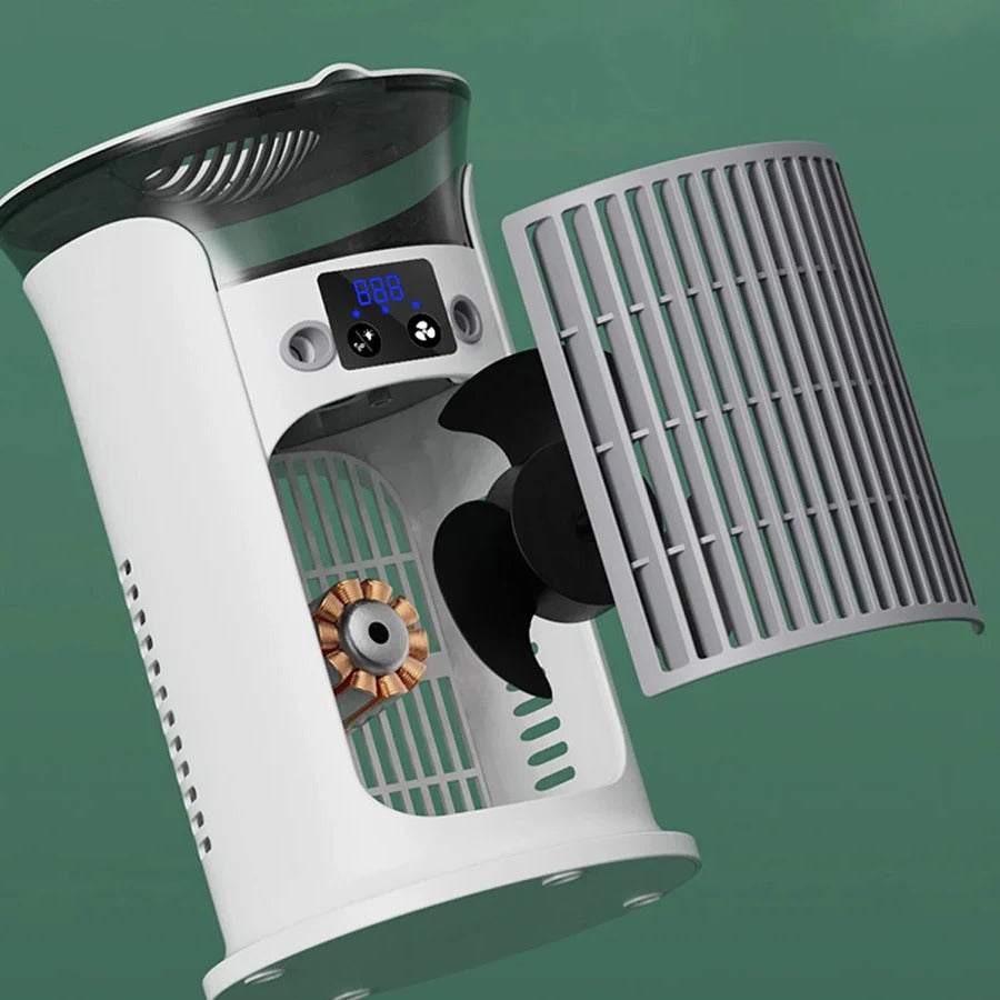 Mini Portable Air Conditioner with LED Light and Humidifier
