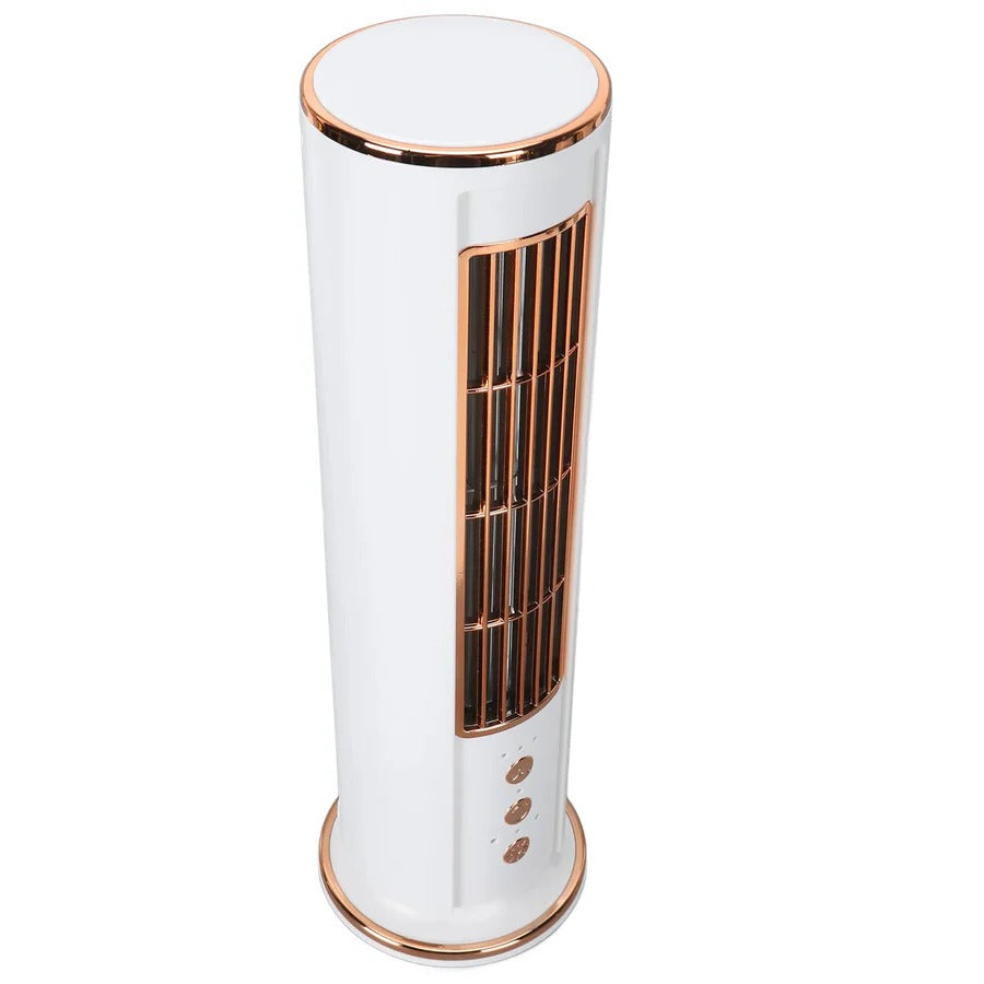 Bladeless Desktop Air Conditioner Fan with Remote Control