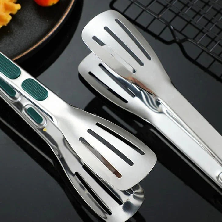 Havenholt Non-Slip Stainless Steel Kitchen Tongs