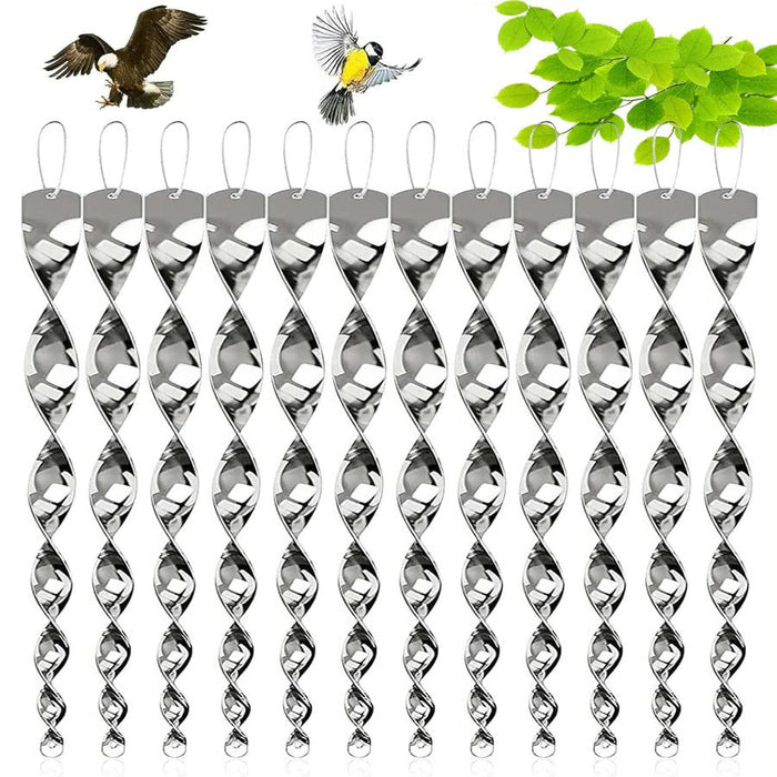 Havenholt Hanging Reflective Bird Scare Spirals