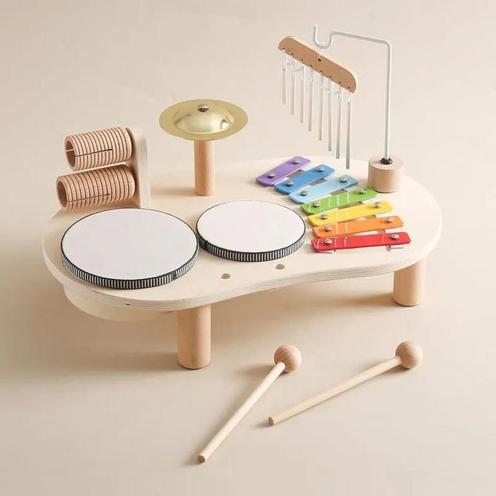 Wooden Music Station Creative Musical Fun for Little Ones
