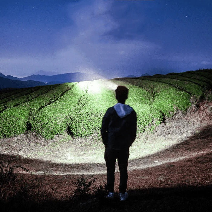 Powerful USB Rechargeable Headlamp