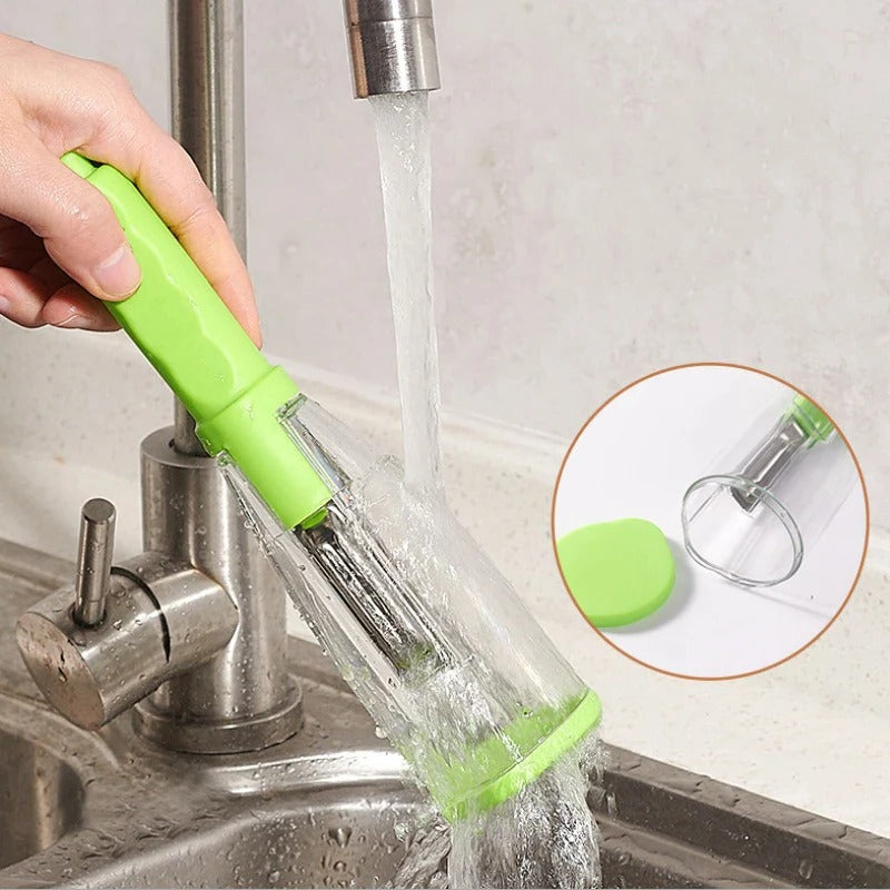 Multifunction Apple and Vegetable Peeler with Storage Tube