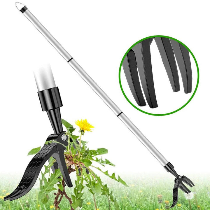 Stand Up Weed Puller Tool