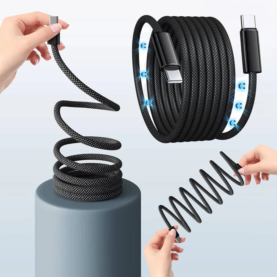 Magnetic Anti Tangle Cable Super Fast Charging