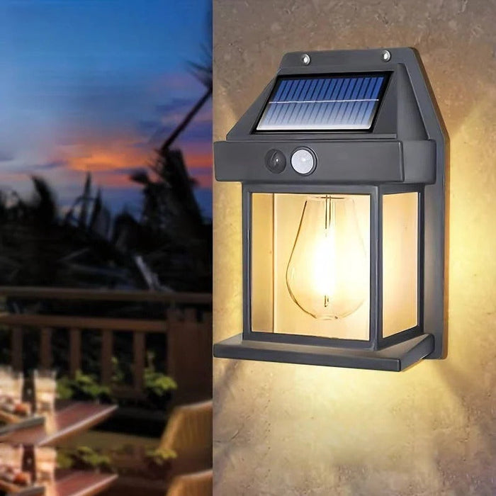 2 Set Solar Wall Lamp Outdoor