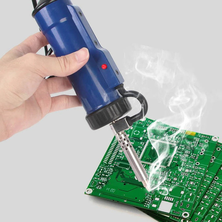 Desoldering Machine, Tin Sucker, Automatic Electric Solder with 3 Suction Nozzles