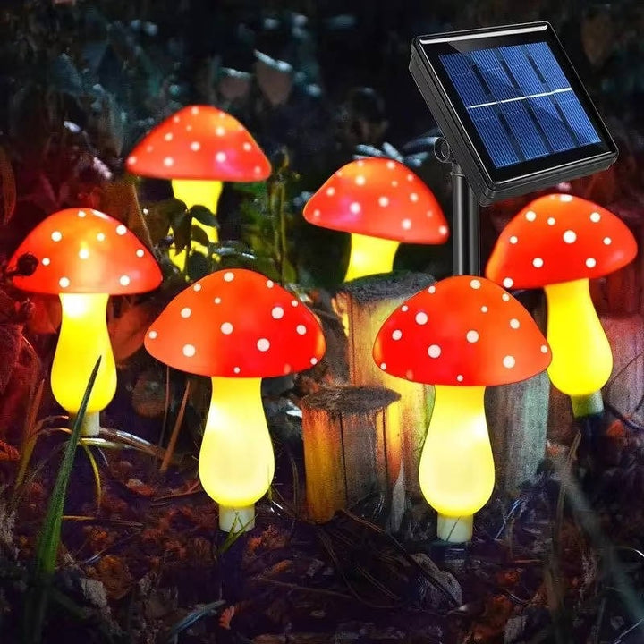 Havenholt Solar LED Mushroom Garden Lights, 12 Pack