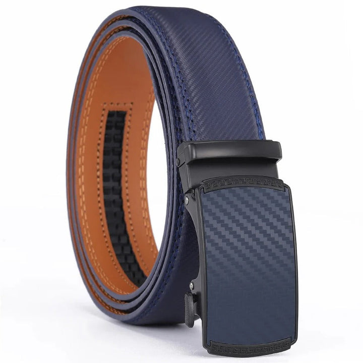 Havenholt Mens Leather Belt with Automatic Buckle