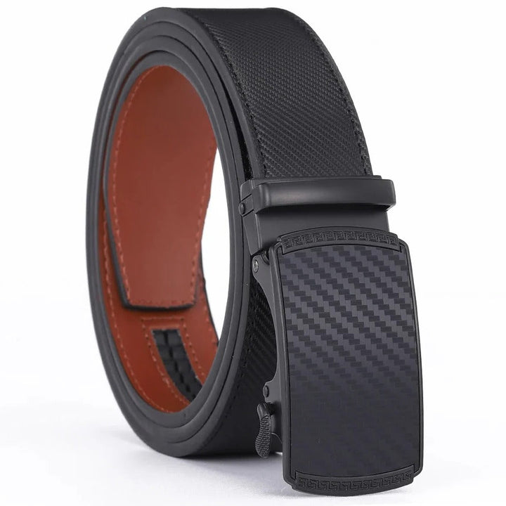 Havenholt Mens Leather Belt with Automatic Buckle