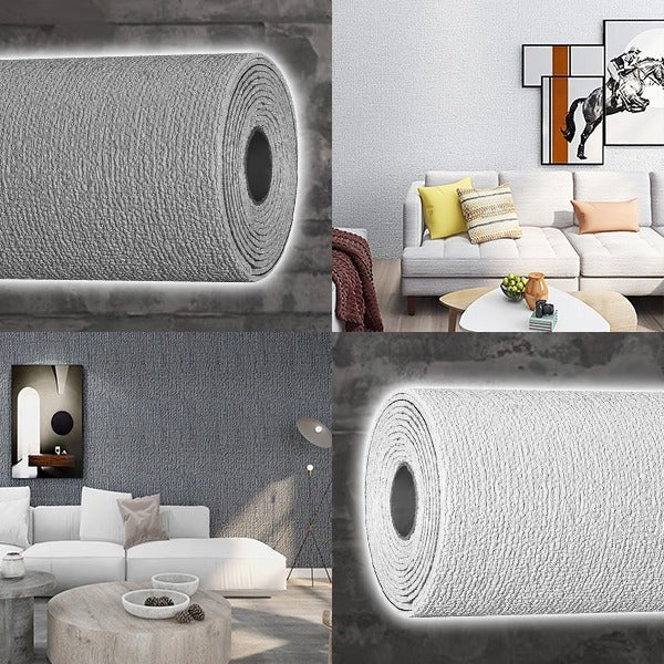 Havenholt Self-Adhesive Textured 3D Wallpaper