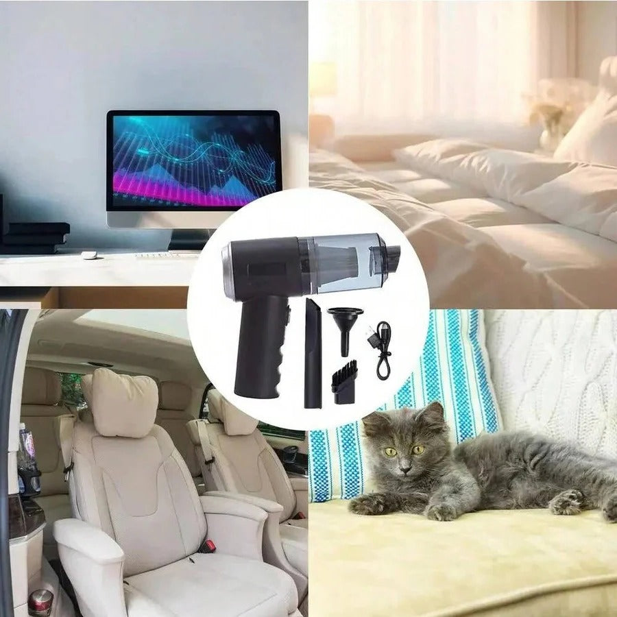 Havenholt Cordless Car Vacuum for Crumbs and Pet Hair