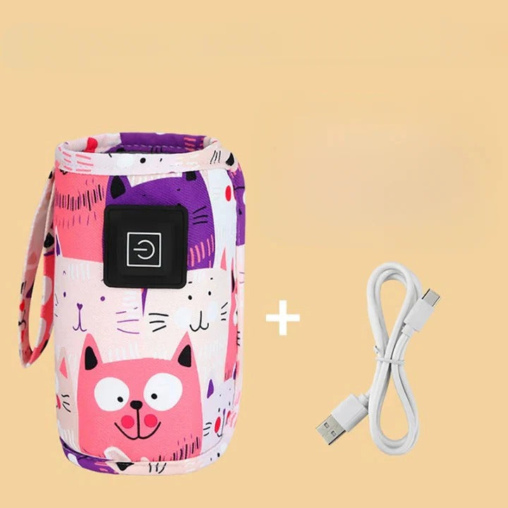 Havenholt Portable USB Baby Bottle Warmer for Travel