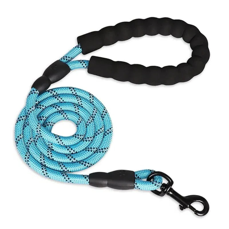 Reflective Dog Leash with Comfortable Padded Handle
