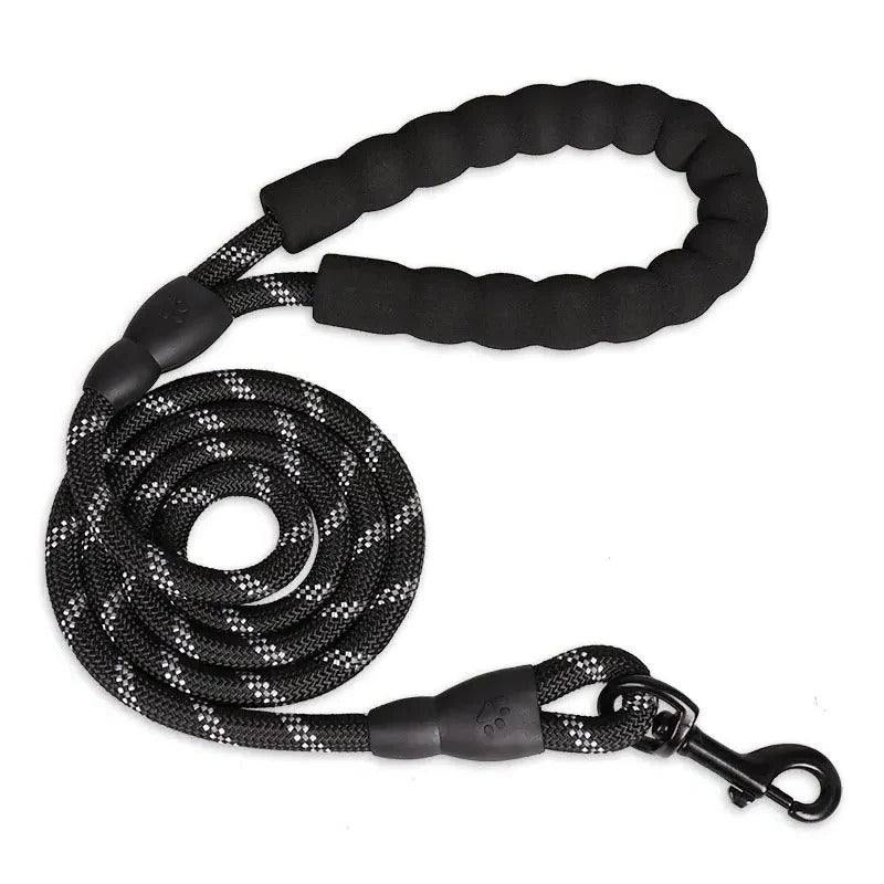 Reflective Dog Leash with Comfortable Padded Handle