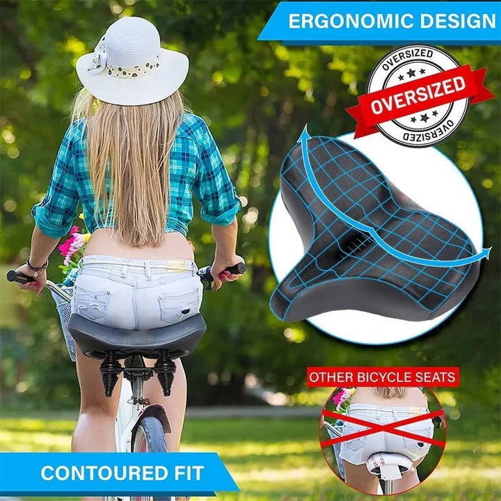 AirFlow Comfort Bike Seat for Long Rides