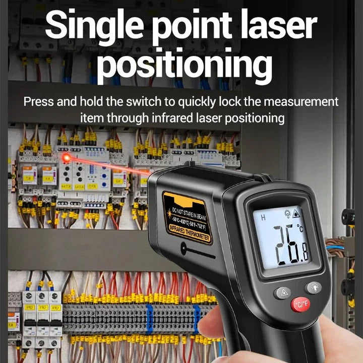 Digital Infrared Thermometer with Laser Targeting