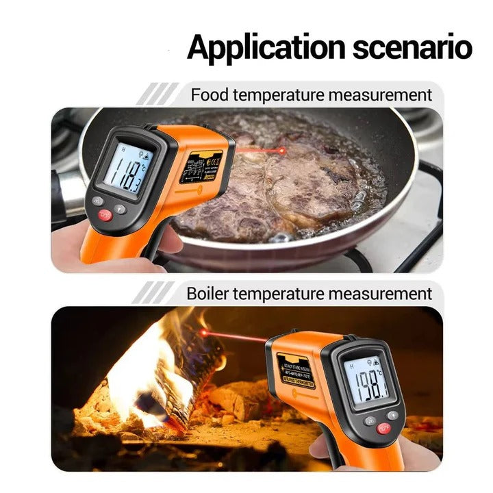 Digital Infrared Thermometer with Laser Targeting
