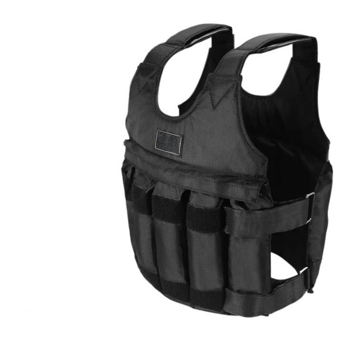 Adjustable 110 lb Weight Vest – Fitness and Workout Training Gear