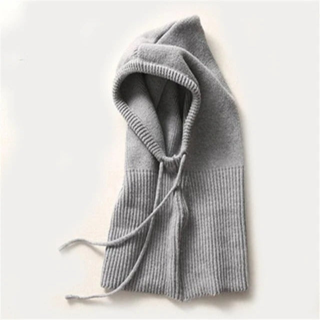 Classic Cashmere Knit Beanie for Cold Weather Wear