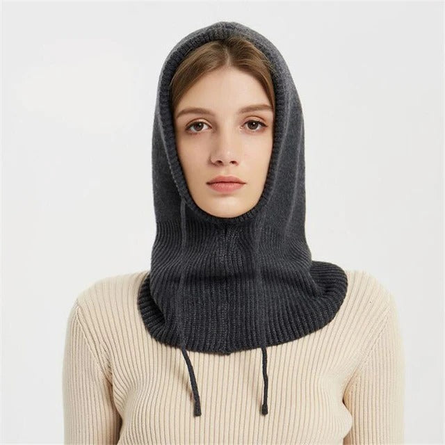 Classic Cashmere Knit Beanie for Cold Weather Wear