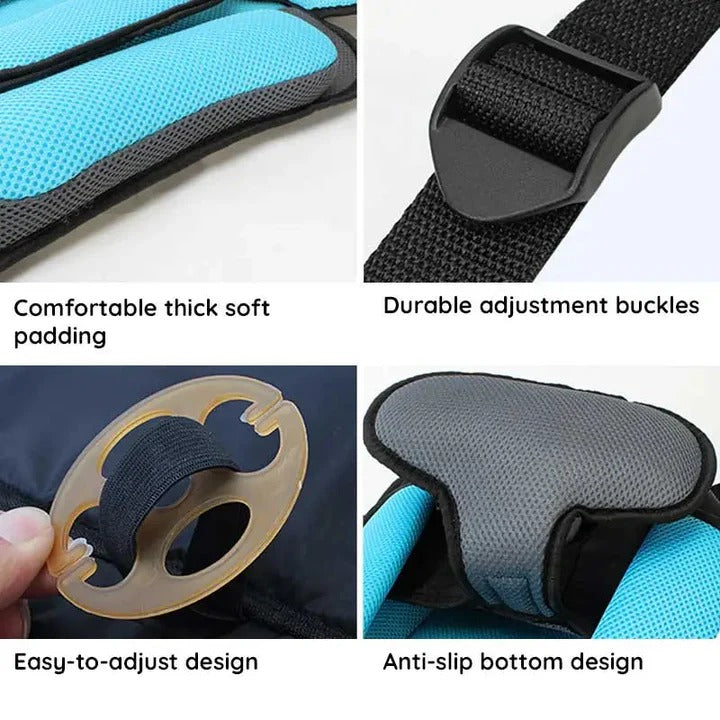 Portable Child Car Cushion Seat for Secure and Comfy Travel Support