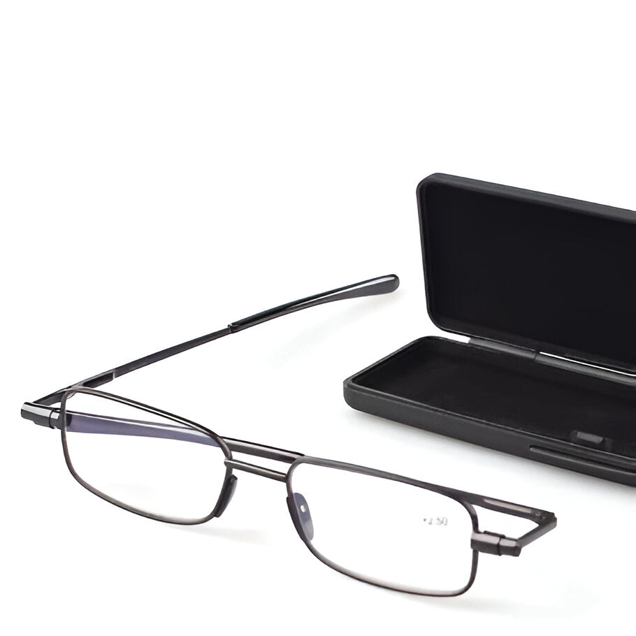 Unisex Folding Reading Glasses with Case