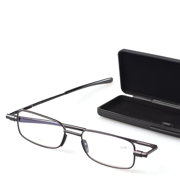 Unisex Folding Reading Glasses with Case
