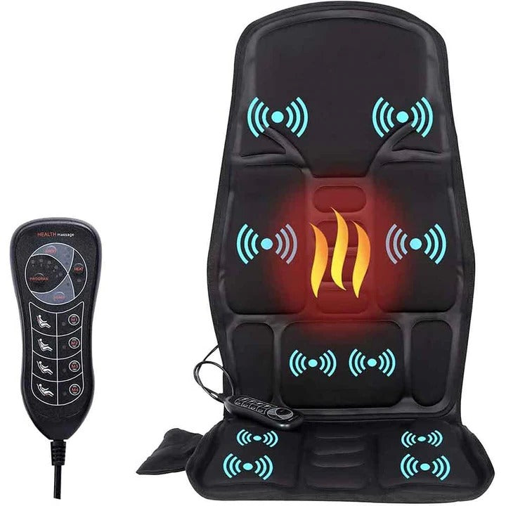 Full Back Massage Cushion With Heated Neck And Back Support