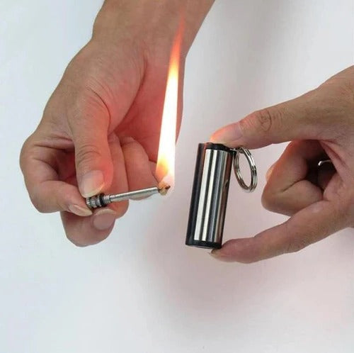 Refillable Forever Metal Match Survival Fire Starter Tool