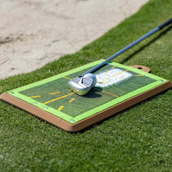 Impact Tracing Golf Training Mat for Improving Swing Mechanics