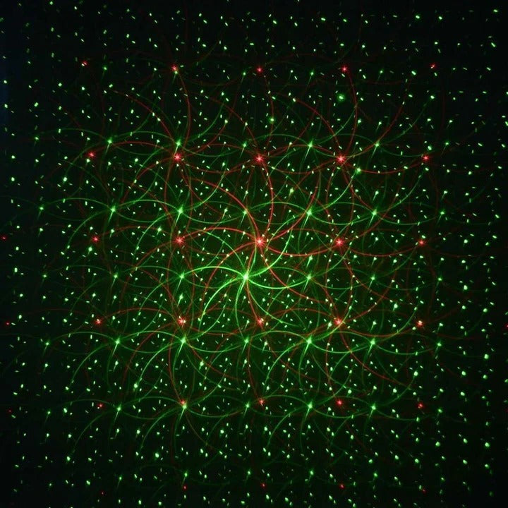Motion Activated Outdoor Laser Light Projector for Parties