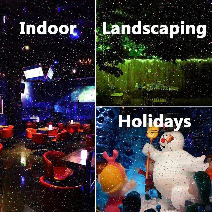 Motion Activated Outdoor Laser Light Projector for Parties