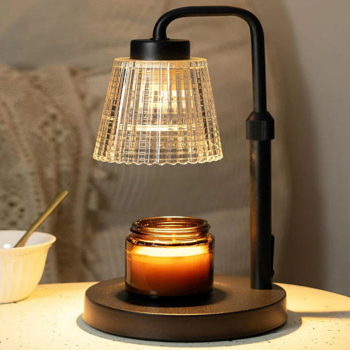 Candle Warmer Lamp, Adjustable Brightness with Timer and Dimmer