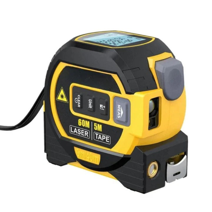Multifunction 3 in 1 Laser Tape Measure with Infrared